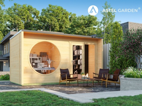 Astel Garden Office Box L 70 | 2.8 x 4.5 m; 70 mm