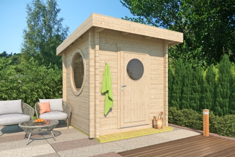 Pihasauna MARIA 44 | 2.8 x 2.6 m; 44 mm