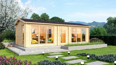 Pihatoimisto OFFICE HOUSE 44 | 9.2 x 4.0 m; 44 mm