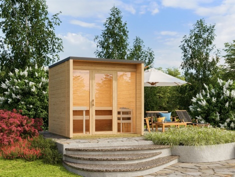 SaunaFreak Box Sauna S  70 | 2.8 x 2.5 m; 70 mm